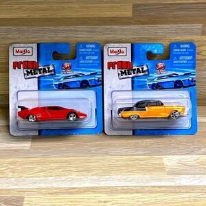 MAISTO FRESH METAL LAMBORGHINI COUNTACH Lot of die cast cars vintage new